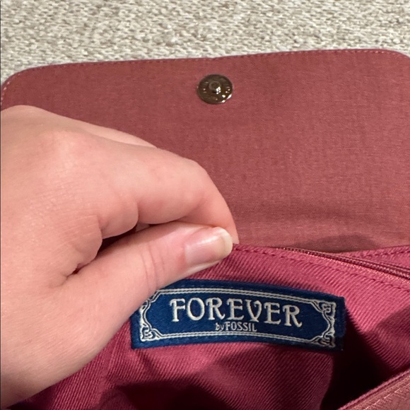 Forever By Fossil Y2K vintage embroidered floral purse - Picture 6 of 9